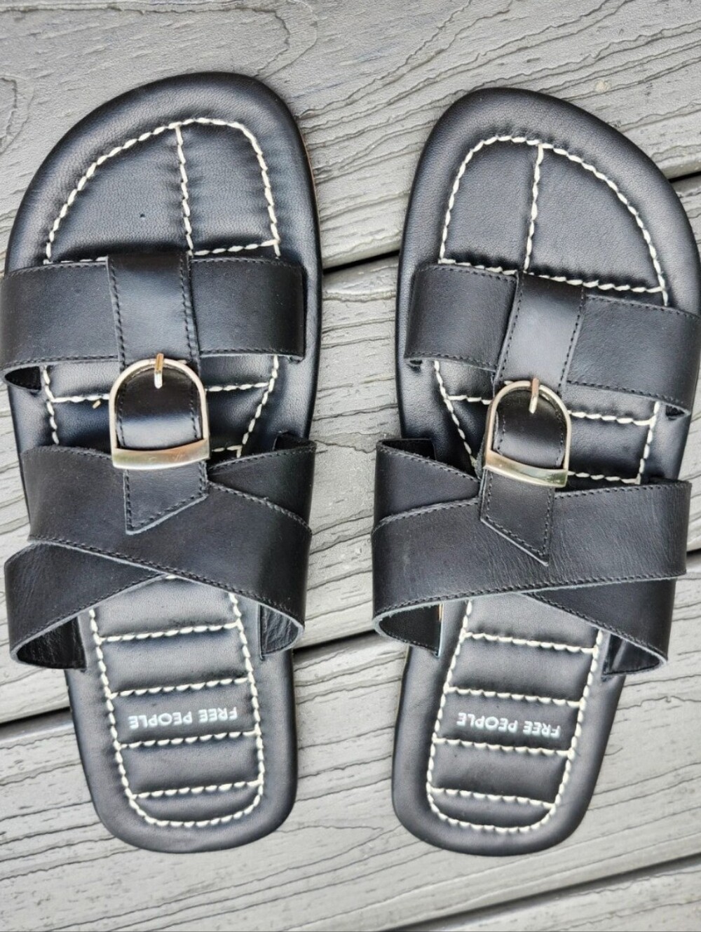 Free People Sloan Buckle Sandal/ 11